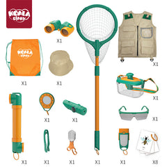 子ども向けアウトドアアドベンチャー昆虫観察